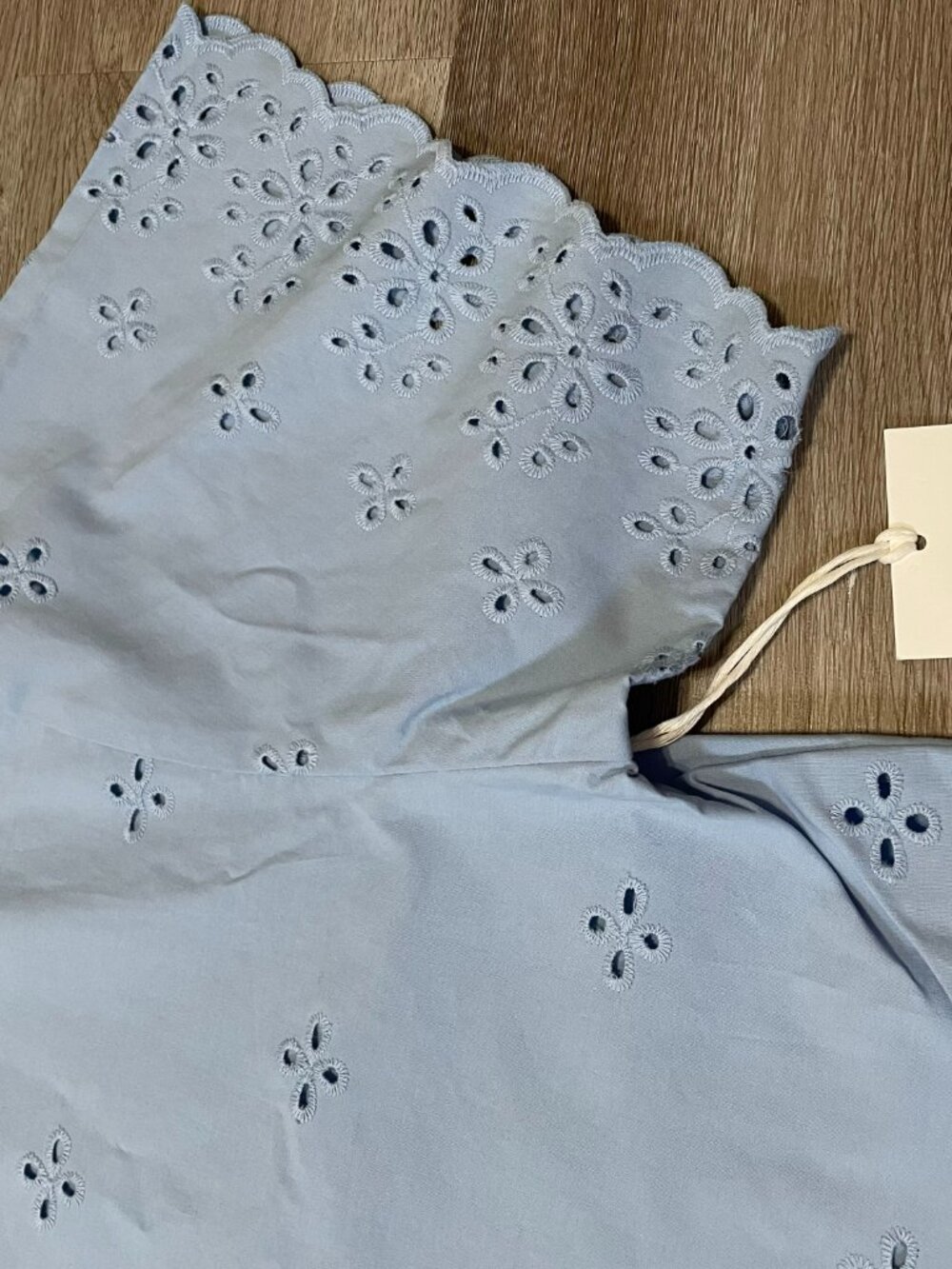 Cotton Eyelet Shirt - Picture 15 of 16